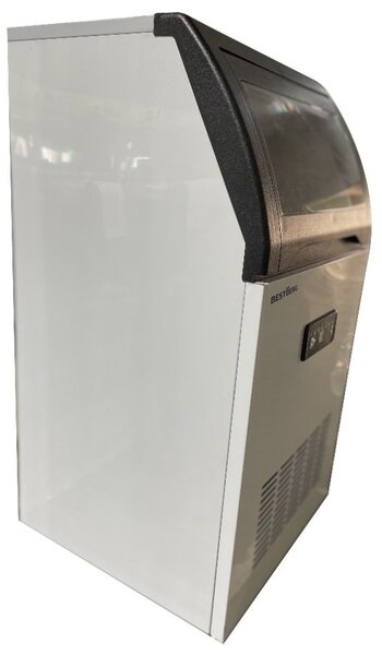 Gastro výrobník ledu BestBerg BBCM-55 / 275 W / 55 kg/24 hod. / bílá