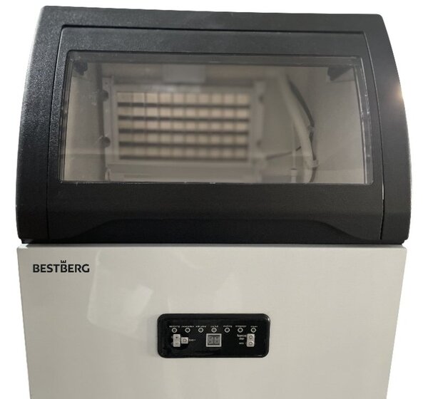 Gastro výrobník ledu BestBerg BBCM-55 / 275 W / 55 kg/24 hod. / bílá