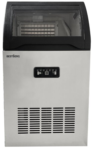 Gastro výrobník ledu BestBerg BBCM-55 / 275 W / 55 kg/24 hod. / bílá