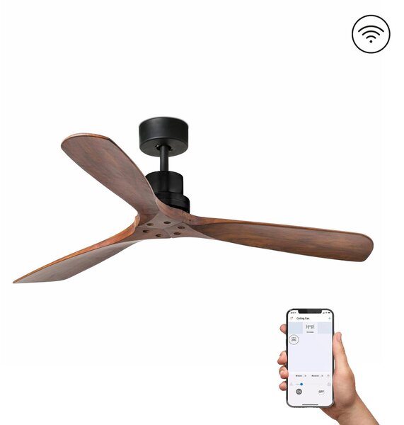 FARO 33516DCWP Ventilátor LANTAU L černý DC SMART - FARO