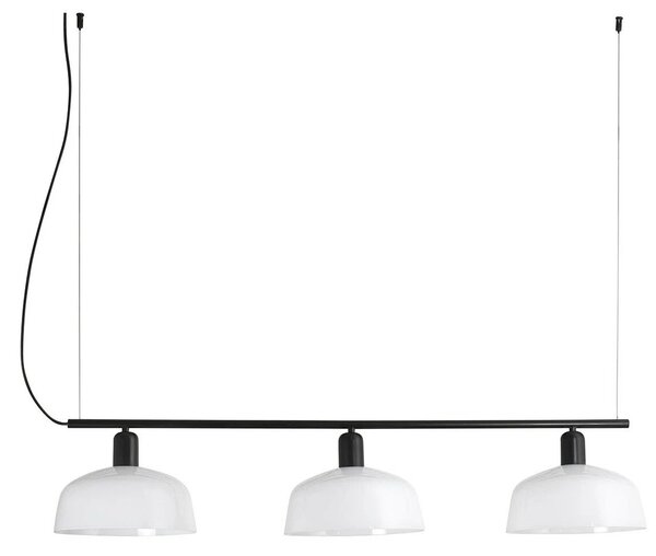 Závěsné svítidlo TATAWIN 3x E27 15W 230V černé - FARO