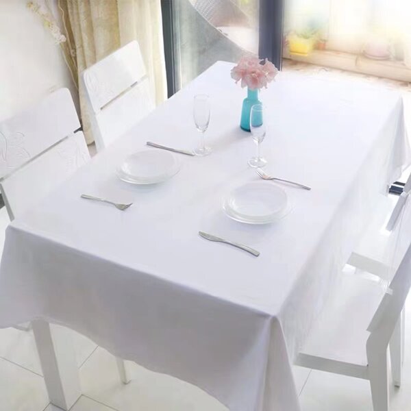 Bavlissimo Ubrus bílá materiál polyester rozměr: 90 x 90 cm