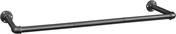 SONGMICS Nástěnná konzole na šaty 92 cm černá