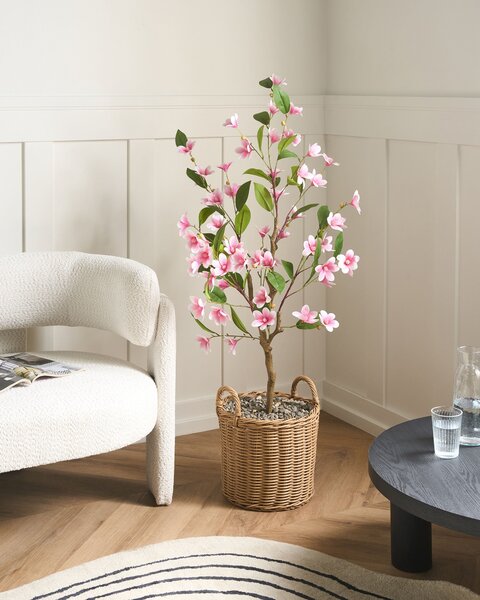 Umělá rostlina MAGNOLIA TREE 128 cm Zelená