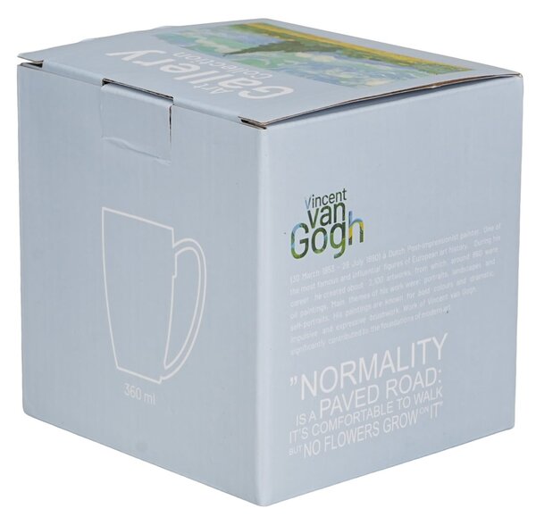 Porcelánový hrnek Van Gogh Wheat Field 360 ml