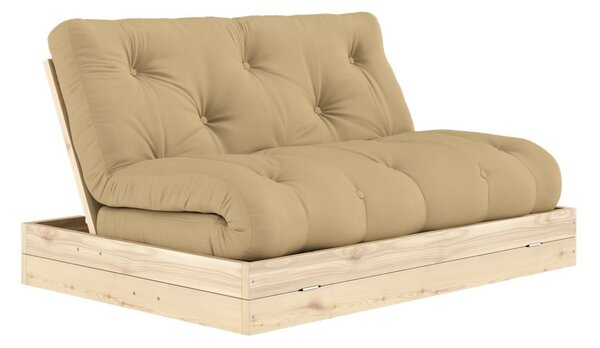 Světle hnědá rozkládací pohovka 145 cm Flip – Karup Design
