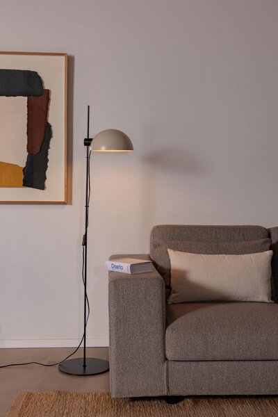 DOMINICA stojací lampa, béžová - FARO