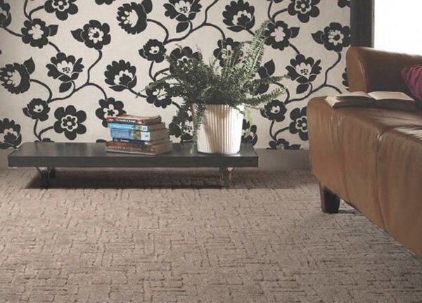 Breno Metrážový koberec DOBRO 43 (Ultratex), šíře 400 cm, Hnědá/Vícebarevné