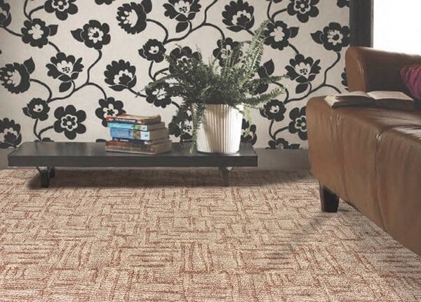 Breno Metrážový koberec DOBRO 65 (Ultratex), šíře 400 cm, Vícebarevné/Béžová