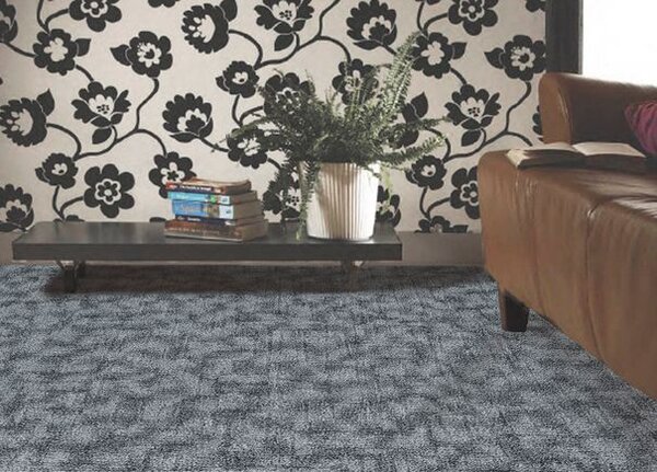 Breno Metrážový koberec DOBRO 97 (Ultratex), šíře 400 cm, Šedá/Vícebarevné