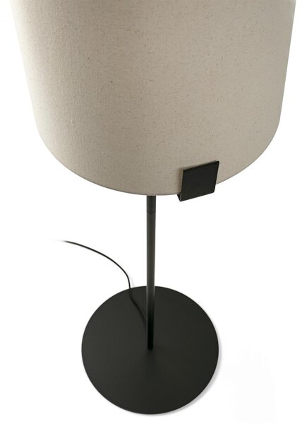 NILA stojací lampa, černá a bílá - FARO