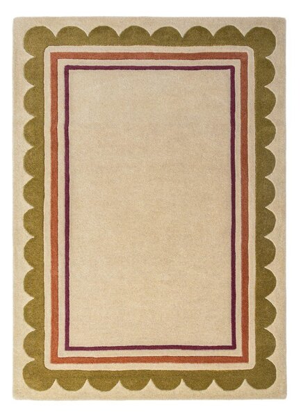 Ručně tkaný vlněný koberec v přírodní barvě 120x170 cm Lois – Flair Rugs