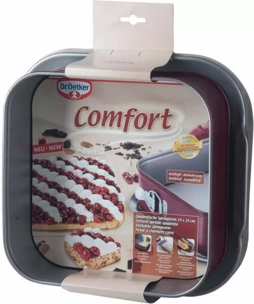 Forma dortová Dr. Oetker Comfort 38x25 cm, hranatá