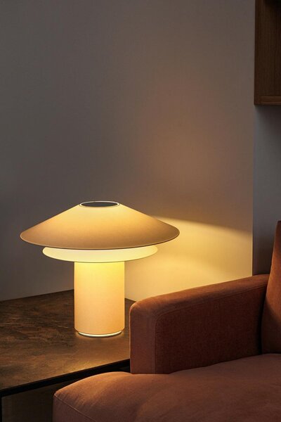 SHAN stolní lampa, béžová - FARO