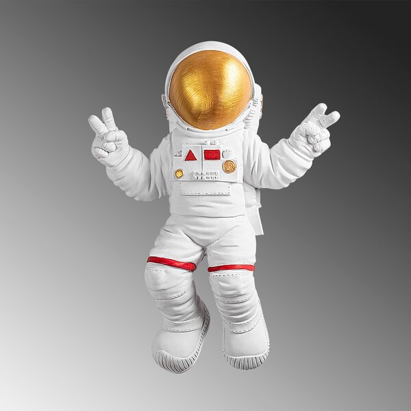 ASIR Nástěnná dekorace YAK-001 astronaut zlatý