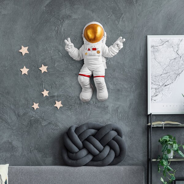 ASIR Nástěnná dekorace YAK-001 astronaut zlatý