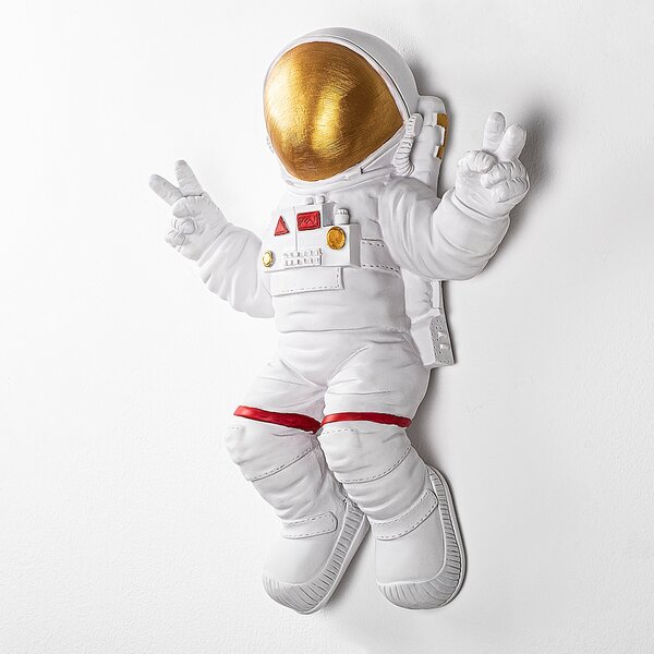 ASIR Nástěnná dekorace YAK-001 astronaut zlatý