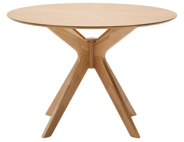 Kave Home Dubový jídelní stůl Naanim ⌀ 100 cm