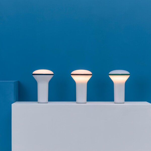 BUDDY přenosná stolní lampa, zelená, 3W - FARO