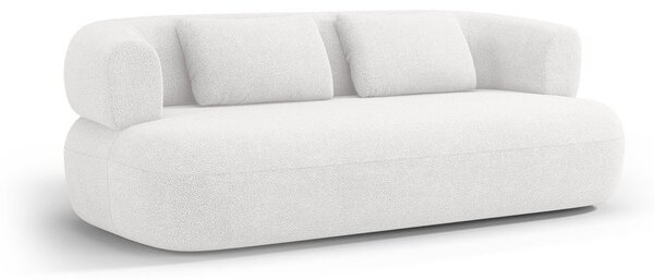 Slonovinová pohovka z textilie bouclé 178 cm Jenny – Micadoni