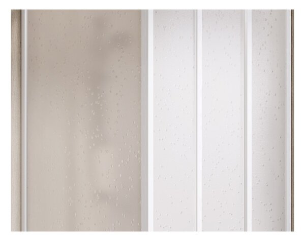 Ravak Supernova sprchové dveře 90 cm posuvné bílá lesk/polystyrenový materiál 00V701R211