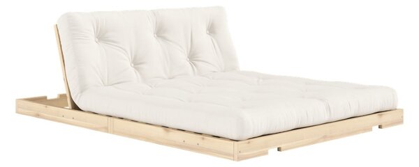Krémová rozkládací pohovka 145 cm Flip – Karup Design
