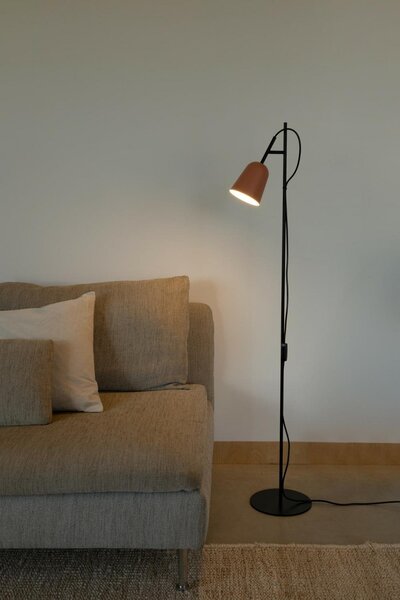 STUDIO stojací lampa, růžová - FARO