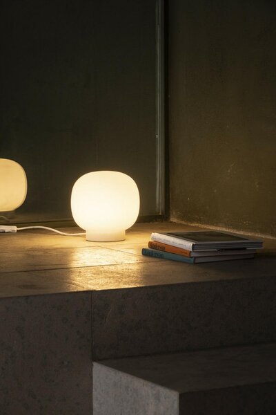 AMELIA stolní lampa, bílá - FARO