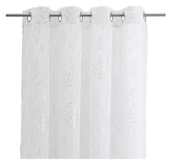 Bílá/ve stříbrné barvě záclona 140x260 cm Buds – Casa Selección