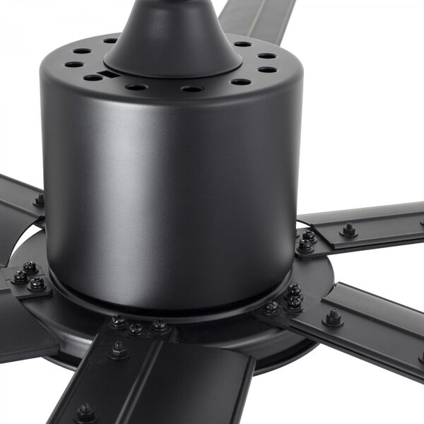 ANDROS XL stropní ventilátor, černá s DC motorem - FARO
