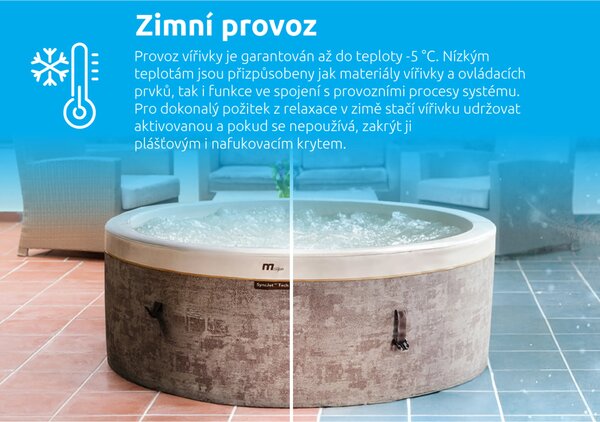 Mspa | Vířivý bazén MSPA Tidal ECO F-TD066WE | 11400306