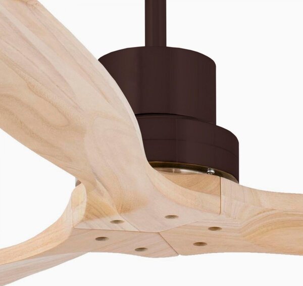LANTAU L stropní ventilátor, hnědá/borovice s DC motorem - FARO