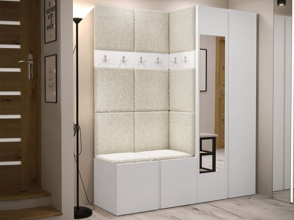 Předsíň Tavasz XII, Barva: bílá, Barva látek:: Abriamo 03 5903211371509