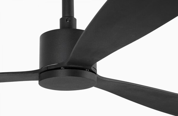 AMELIA stropní ventilátor, černá - FARO