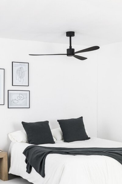 AMELIA stropní ventilátor, černá - FARO