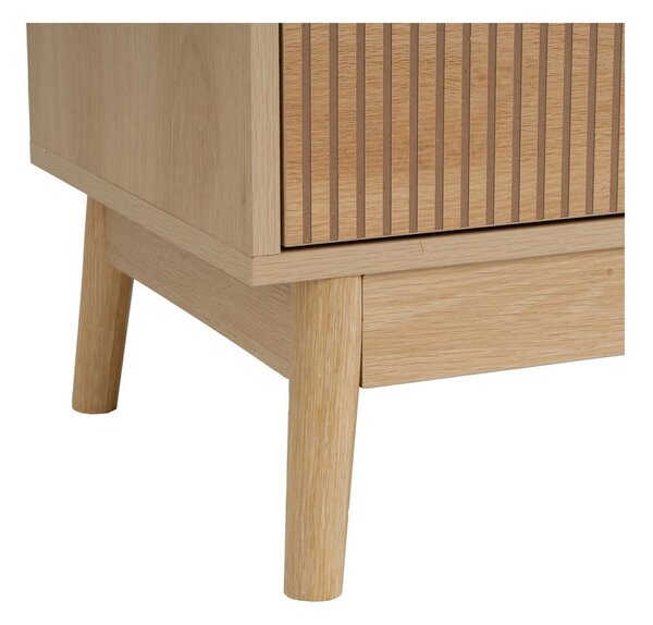 Knihovna v přírodní barvě 80x120x40 cm Naroa – Casa Selección