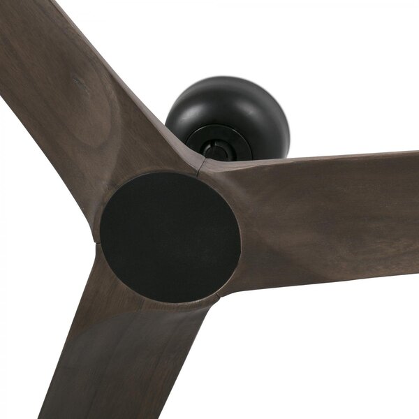 HEYWOOD S stropní ventilátor, černá - FARO