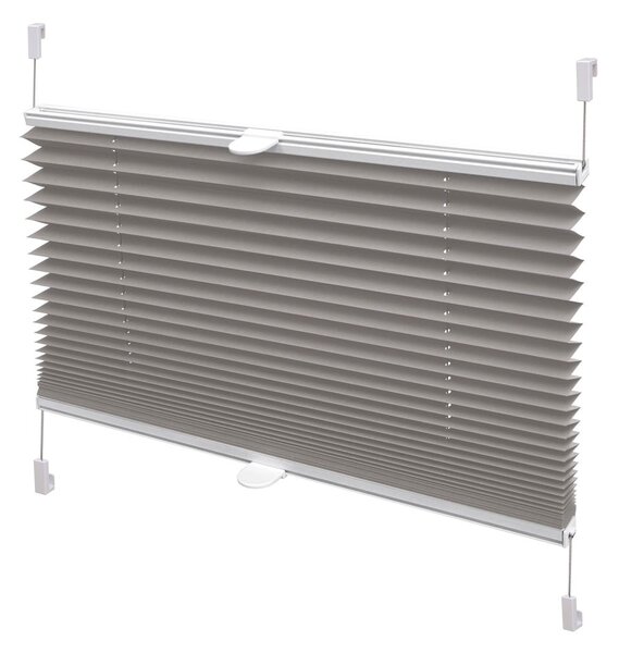Šedá roleta 97x150 cm Plisé Verona – Gardinia