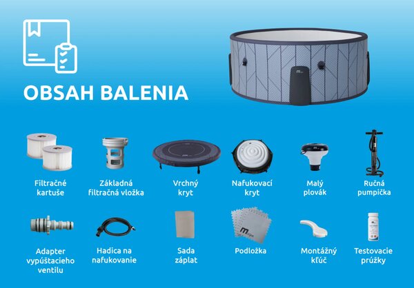 Mspa | Vířivý bazén MSPA Tidal ECO F-TD066WE | 11400306