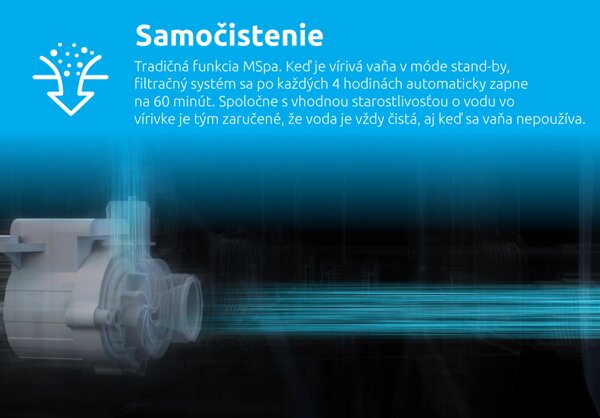 Mspa | Vířivý bazén MSPA Tidal ECO F-TD066WE | 11400306