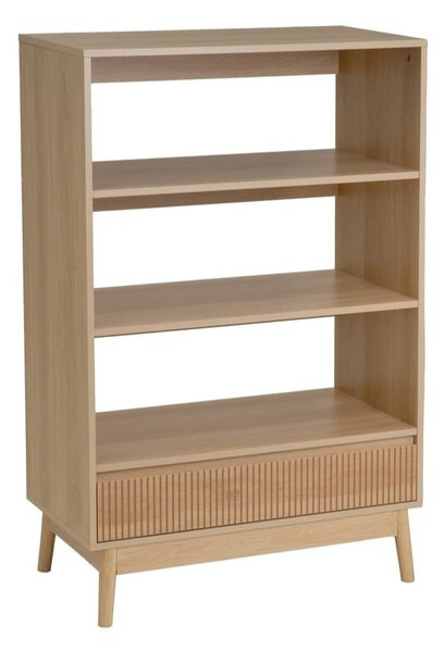 Knihovna v přírodní barvě 80x120x40 cm Naroa – Casa Selección