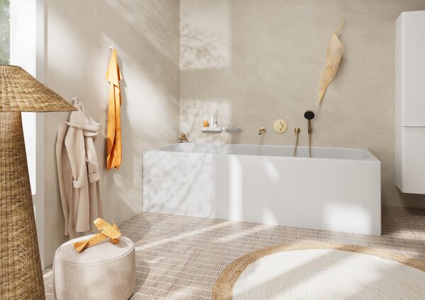 Hansgrohe Tecturis S výtok baterie Vanová || 73411140