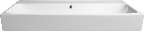 Sapho Toridi umyvadlo 101x46.5 cm obdélníkový klasický bílá lesk TU0221