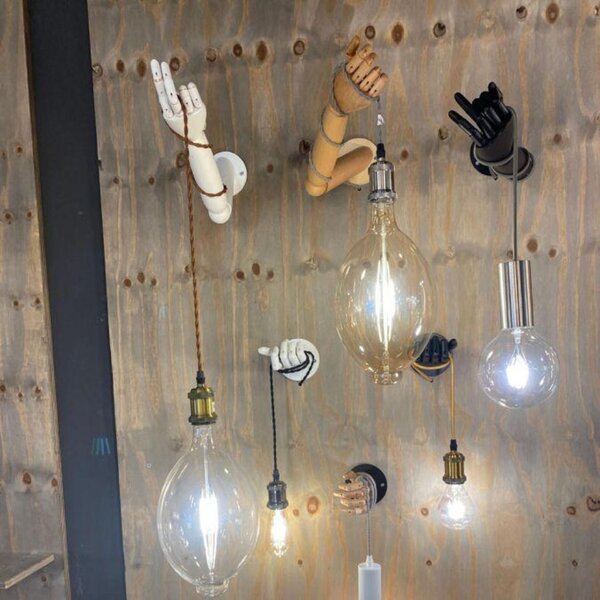JUST LIGHT LEUCHTEN DIRECT Lampa tvaru paže, nástěnné, dřevo, bílé LD 14171-16
