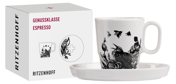 Šálek na espresso Ritzenhoff Genussklasse 97 ml s podšálkem by Karin Rytter 3721001