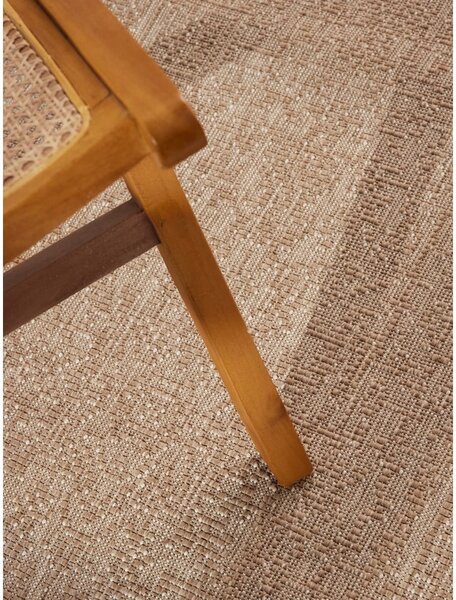 Vnitřní a venkovní běhoun v béžové a slonovinové barvě 80x250 cm Duet Kona – NORTHRUGS