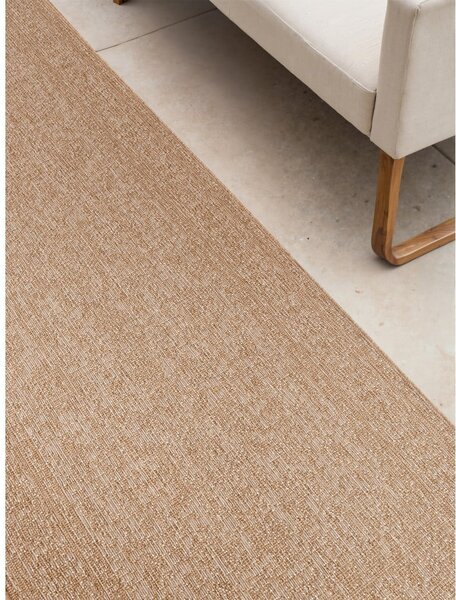 Vnitřní a venkovní běhoun v béžové a slonovinové barvě 80x250 cm Duet Kona – NORTHRUGS