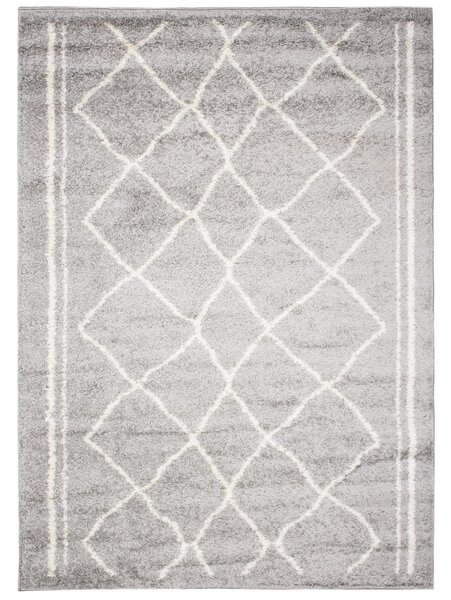 Kusový koberec shaggy Pata šedý 60x100cm