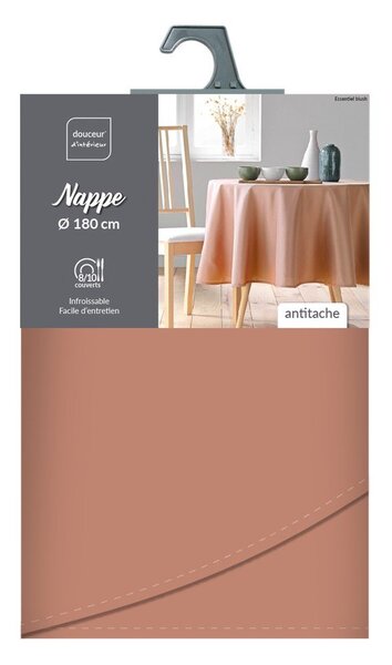 Ubrus ø 180 cm Essentiel – douceur d'intérieur