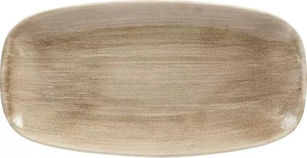 Talíř mělký Churchill Patina Antique Taupe 35,5x18,9 cm